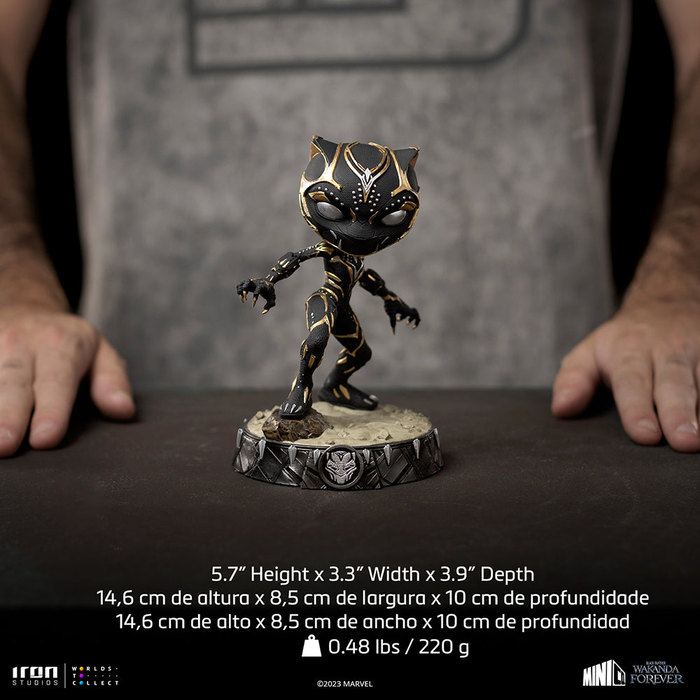 Estátua Shuri - Pantera Negra Wakanda Para Sempre - MiniCo - Iron