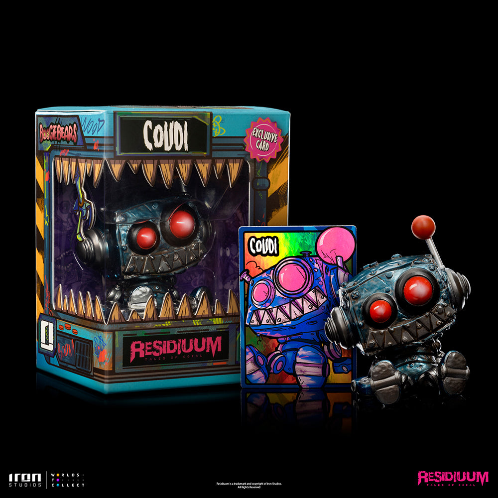Estátua Boogie Bears Coudi - Residiuum - Monster Scale - Iron Studios