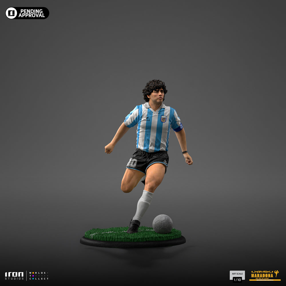 Estátua Diego Maradona Argentina Ver. - Maradona - Art Scale 1/10 - Iron Studios