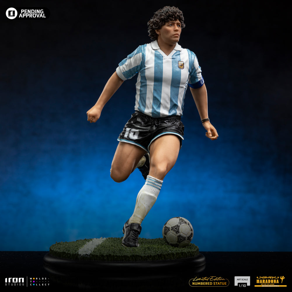 Estátua Diego Maradona Argentina Ver. - Maradona - Art Scale 1/10 - Iron Studios