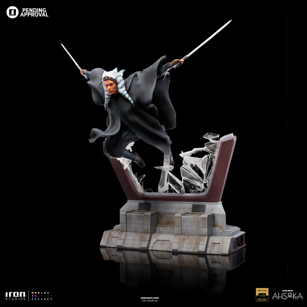 Estátua Ahsoka Tano Deluxe - Star Wars Ahsoka - Art Scale 1/10 - Iron Studios