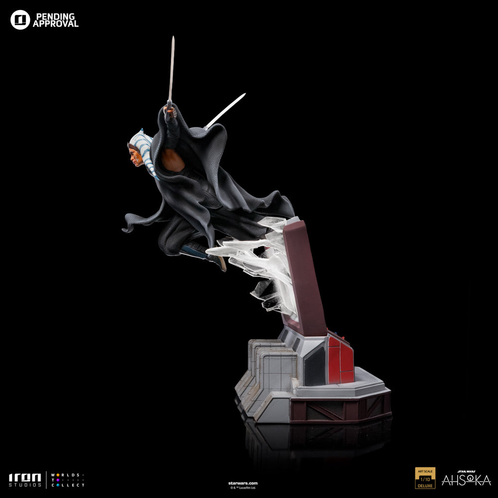 Estátua Ahsoka Tano Deluxe - Star Wars Ahsoka - Art Scale 1/10 - Iron Studios