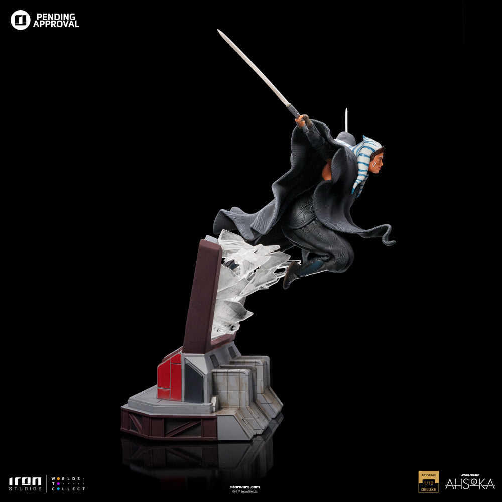 Estátua Ahsoka Tano Deluxe - Star Wars Ahsoka - Art Scale 1/10 - Iron Studios