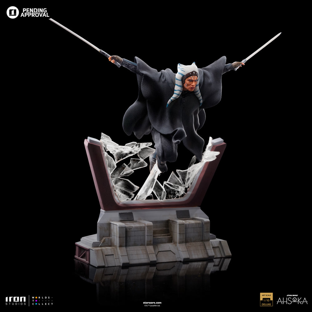 Estátua Ahsoka Tano Deluxe - Star Wars Ahsoka - Art Scale 1/10 - Iron Studios
