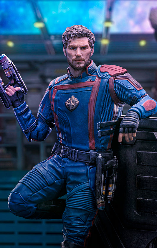 Estátua Sr. das Estrelas - Guardiões da Galaxia 3 - Art Scale 1/10 - Iron Studios