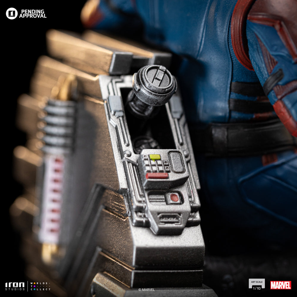 Estátua Sr. das Estrelas - Guardiões da Galaxia 3 - Art Scale 1/10 - Iron Studios