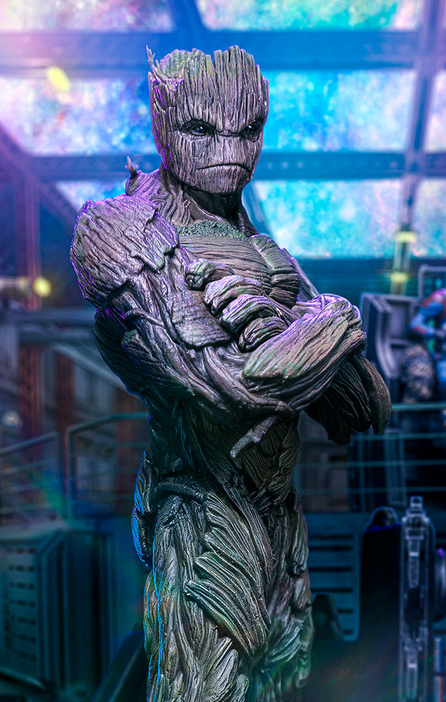 Estátua Groot - Guardians of the Galaxy 3 - Art Scale 1/10 - Iron Studios