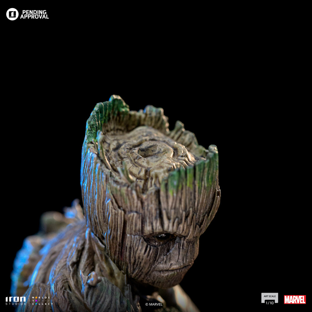 Estátua Groot - Guardians of the Galaxy 3 - Art Scale 1/10 - Iron Studios