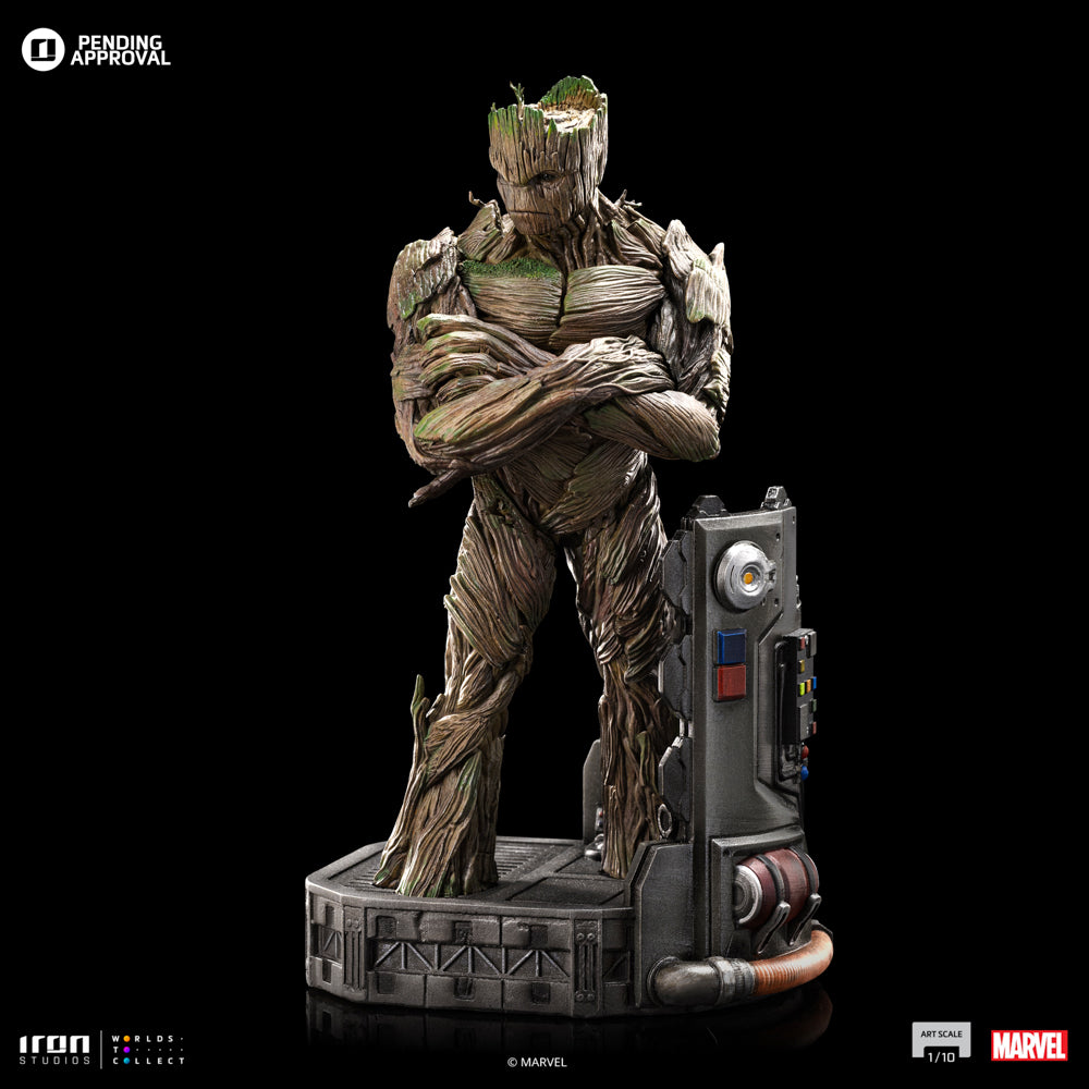 Estátua Groot - Guardians of the Galaxy 3 - Art Scale 1/10 - Iron Studios
