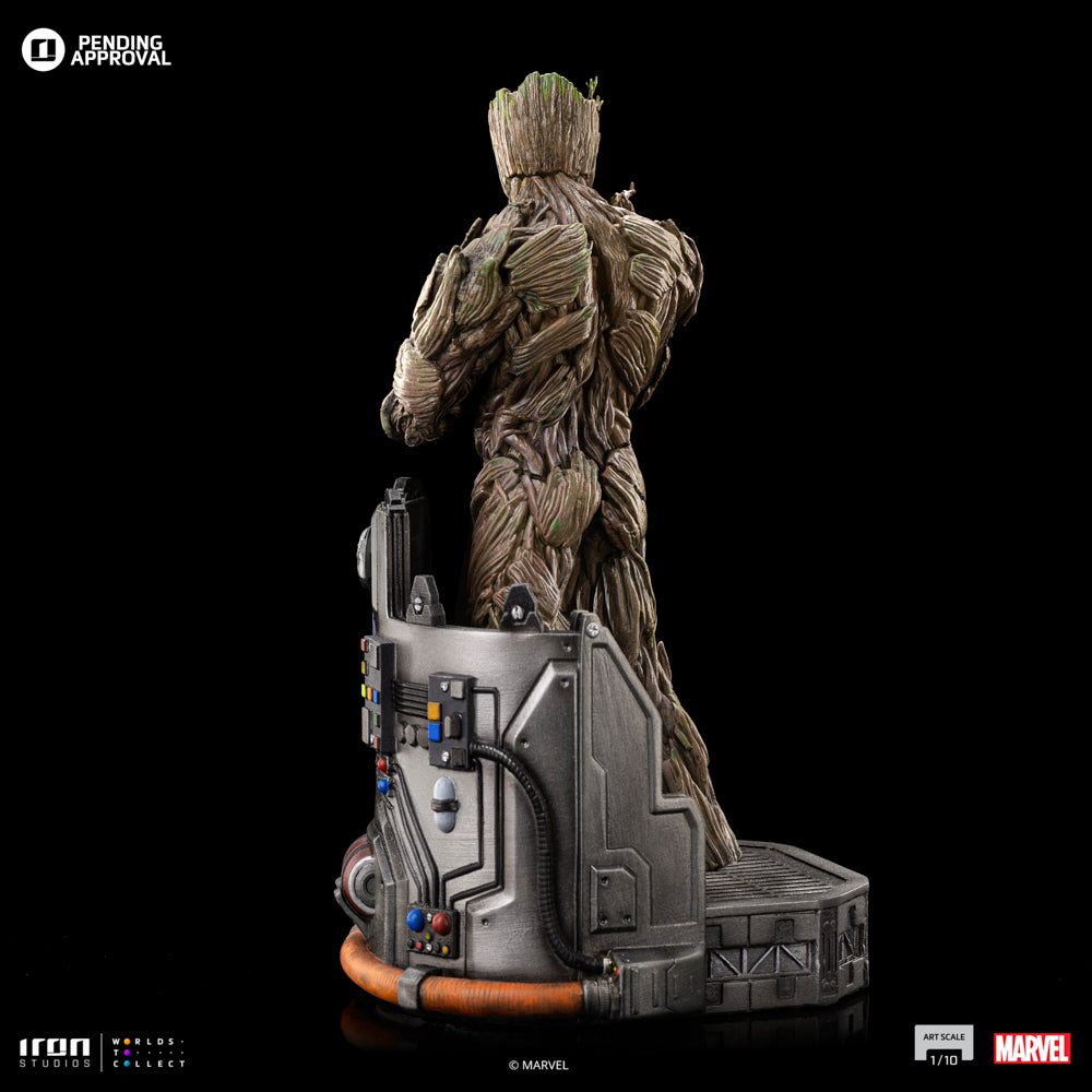 Estátua Groot - Guardians of the Galaxy 3 - Art Scale 1/10 - Iron Studios