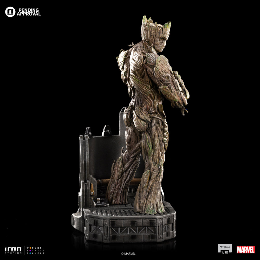 Estátua Groot - Guardians of the Galaxy 3 - Art Scale 1/10 - Iron Studios