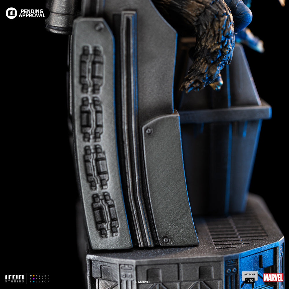 Estátua Rocket Raccoon - Guardiões da Galaxia 3 - Art Scale 1/10 - Iron Studios