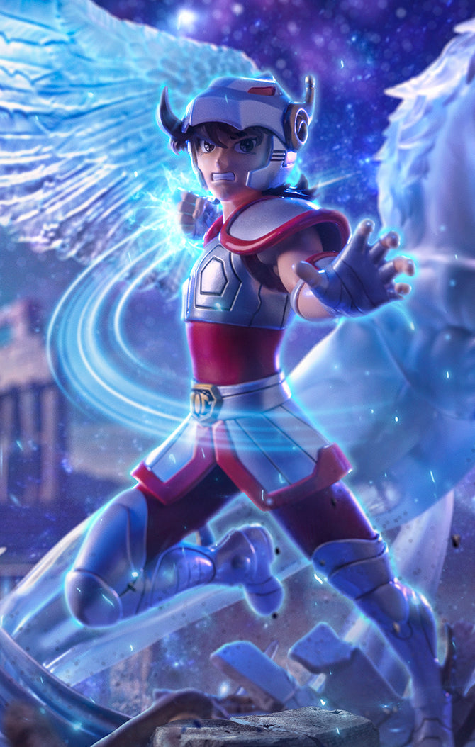 Estátua Pegasus Seiya Deluxe - Saint Seiya - Art Scale 1/10 - Iron Studios