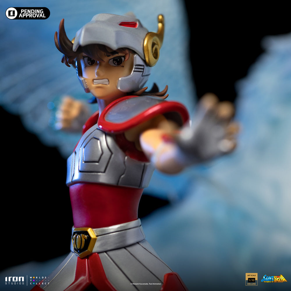 Estátua Pegasus Seiya Deluxe - Saint Seiya - Art Scale 1/10 - Iron Studios