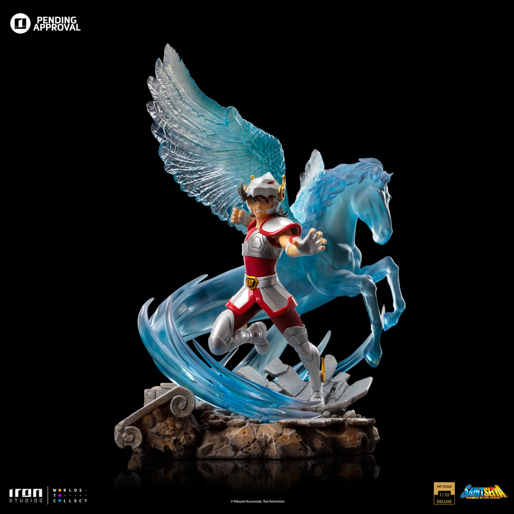 Estátua Pegasus Seiya Deluxe - Saint Seiya - Art Scale 1/10 - Iron Studios