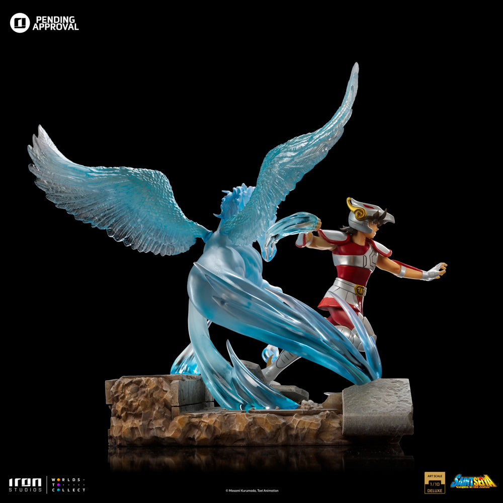 Estátua Pegasus Seiya Deluxe - Saint Seiya - Art Scale 1/10 - Iron Studios