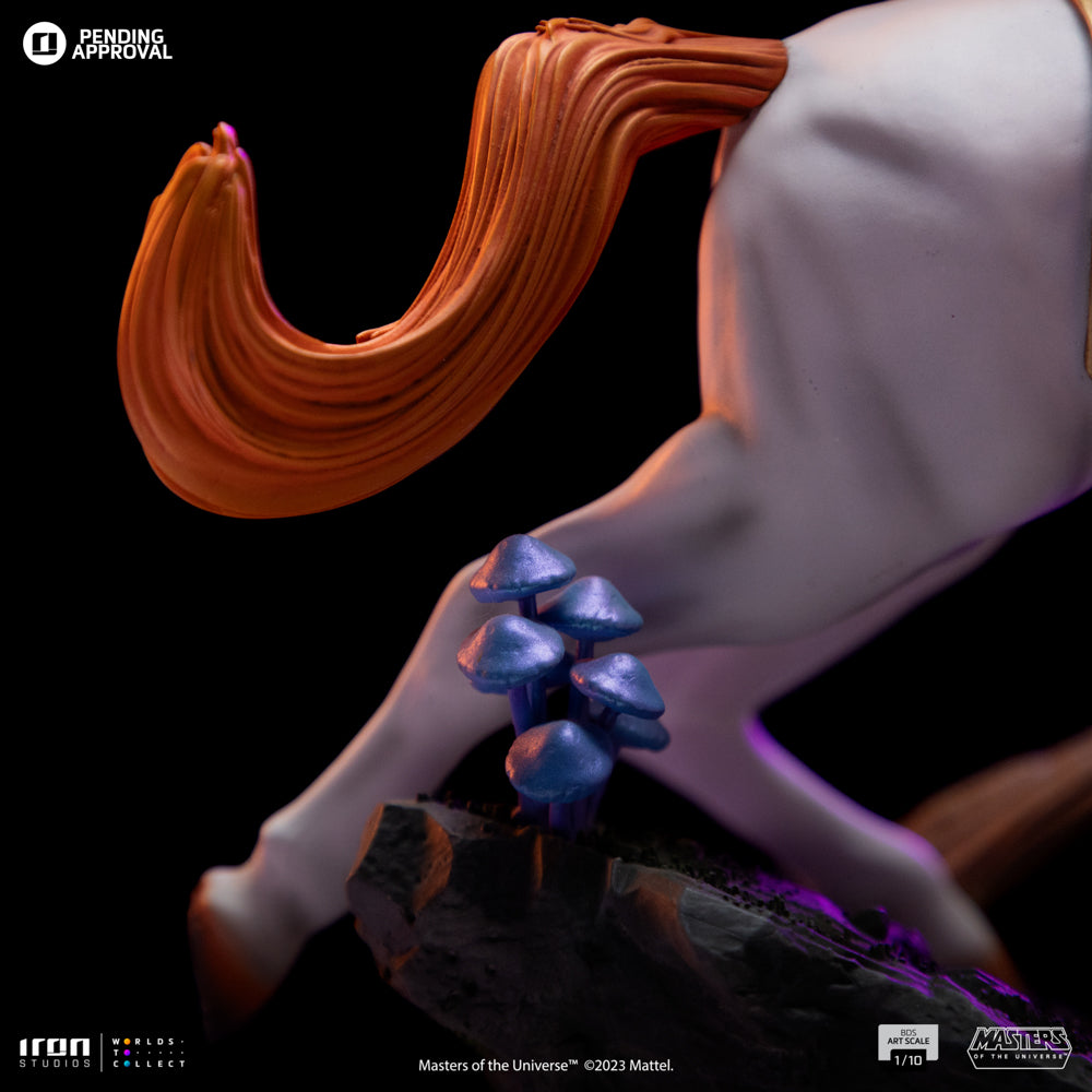 Estátua She-ra e Ventania Deluxe - He-man e os Mestres do Universo - Art Scale 1/10 - Iron Studios