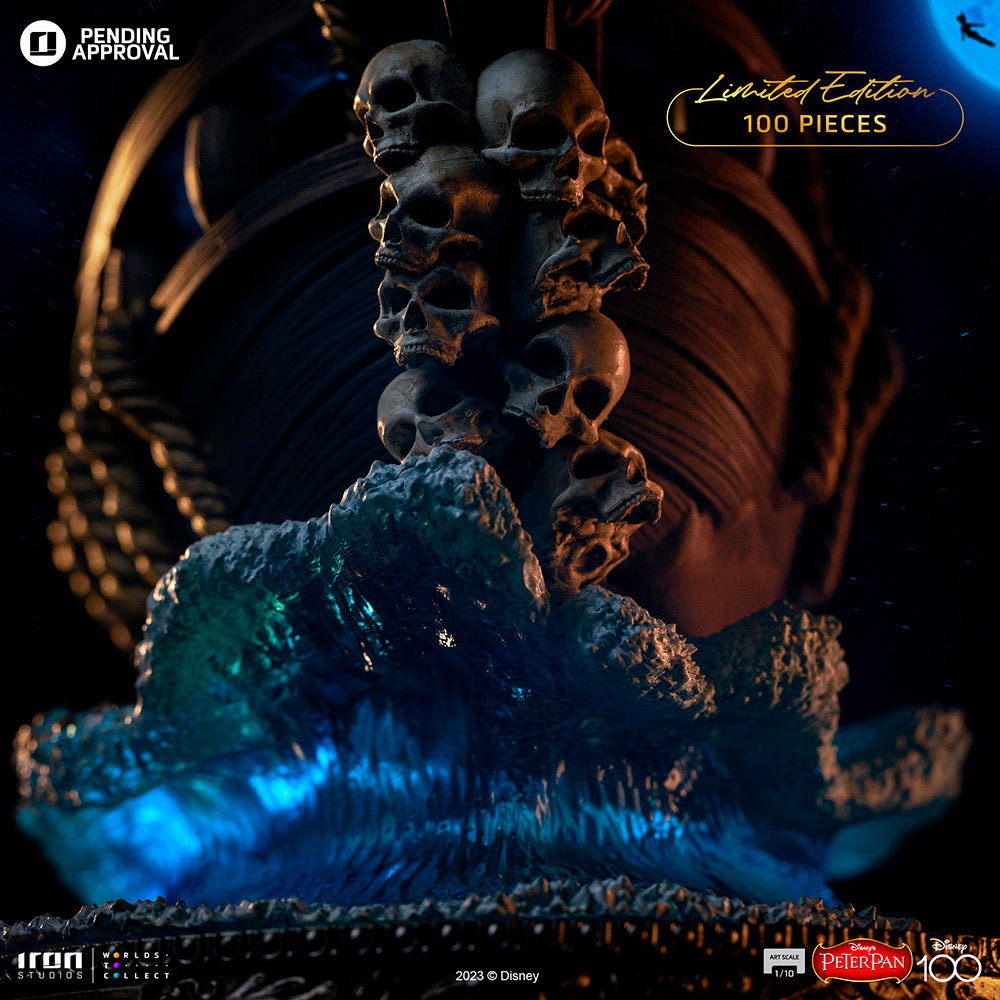 Estátua Peter Pan 100 Years Ver - Disney 100TH - Peter Pan - Art Scale 1/10 - Iron Studios