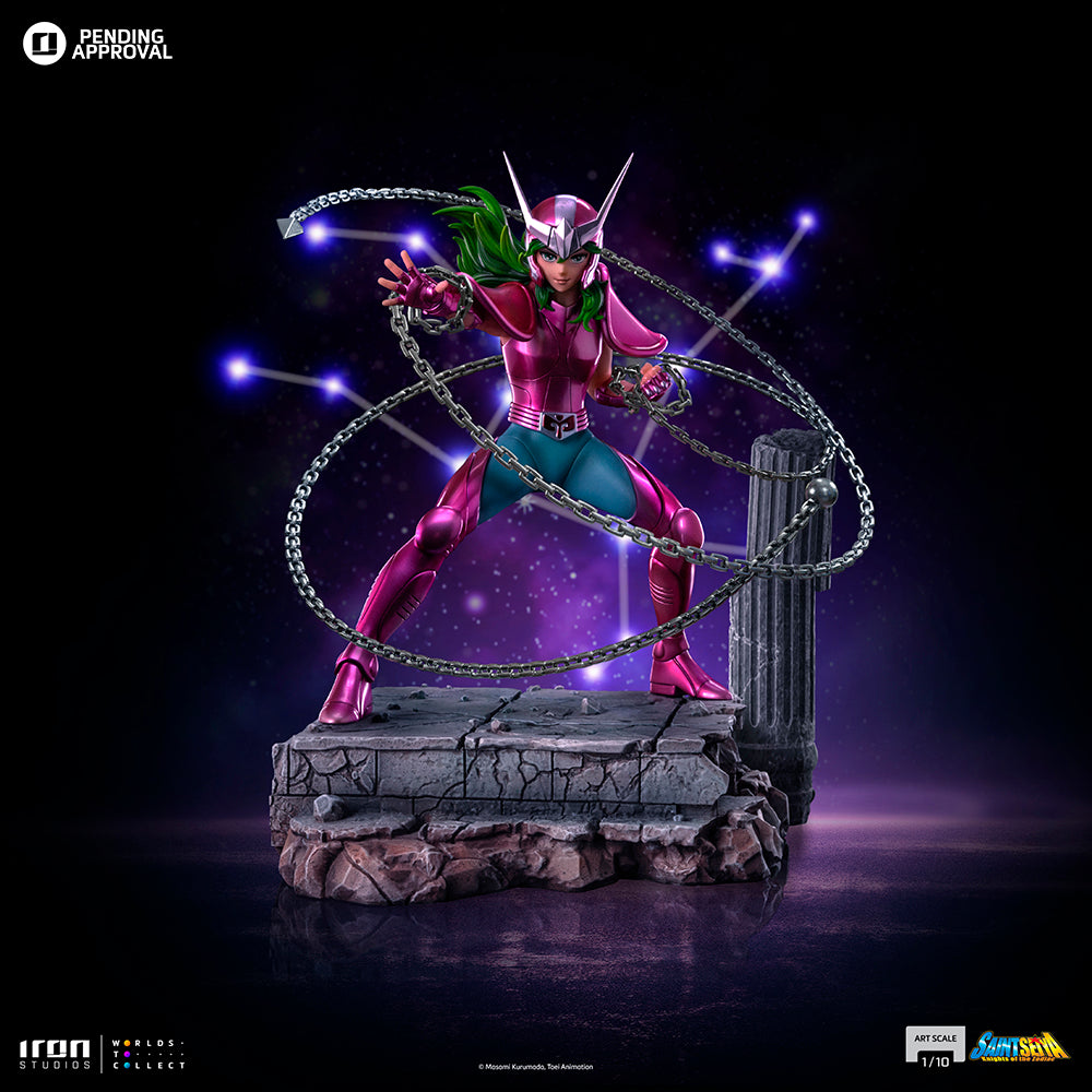 Estátua Andromeda Shun - Saint Seiya - Art Scale 1/10 - Iron Studios