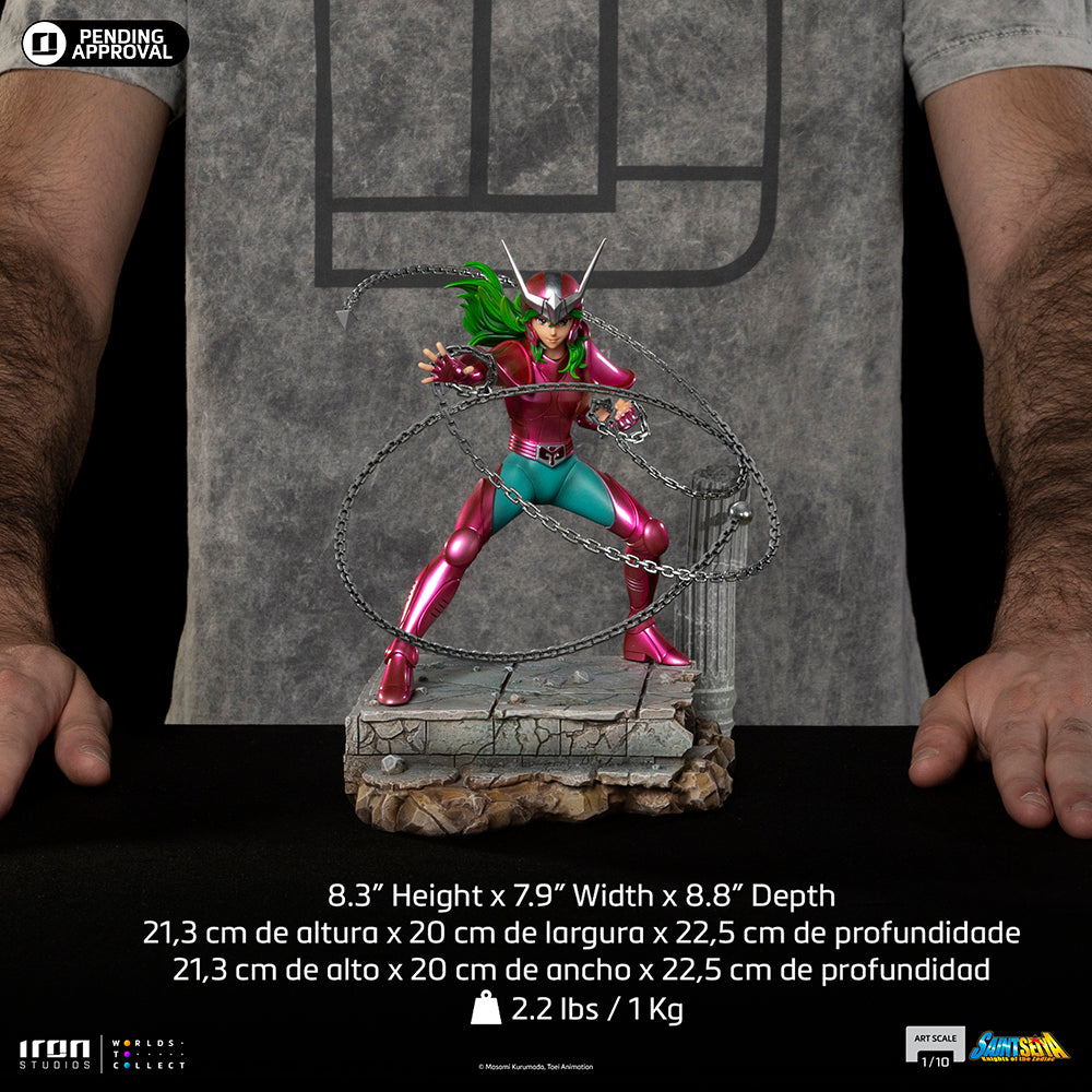 Estátua Andromeda Shun - Saint Seiya - Art Scale 1/10 - Iron Studios