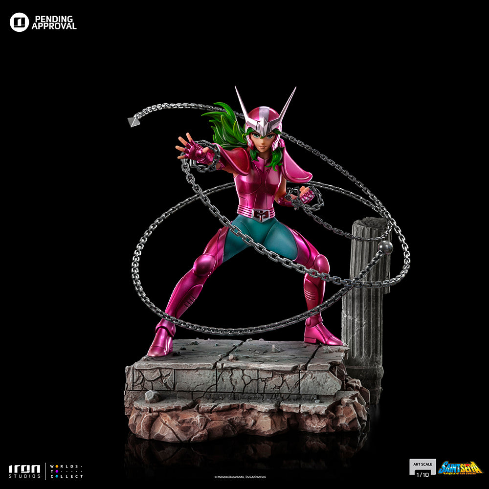 Estátua Andromeda Shun - Saint Seiya - Art Scale 1/10 - Iron Studios