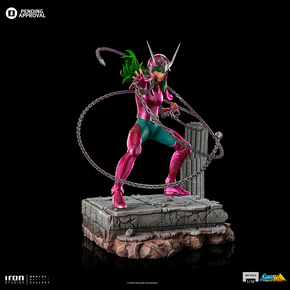 Estátua Andromeda Shun - Saint Seiya - Art Scale 1/10 - Iron Studios