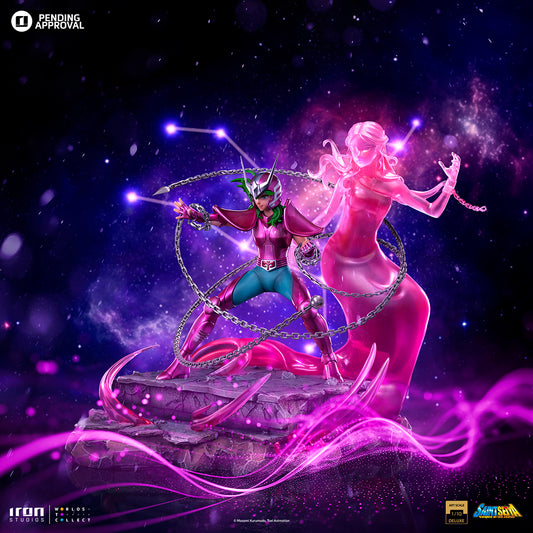Estátua Andromeda Shun Deluxe - Saint Seiya - Art Scale 1/10 - Iron Studios