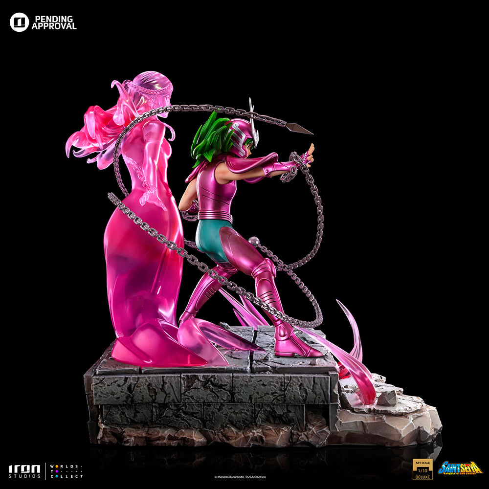 Estátua Andromeda Shun Deluxe - Saint Seiya - Art Scale 1/10 - Iron Studios