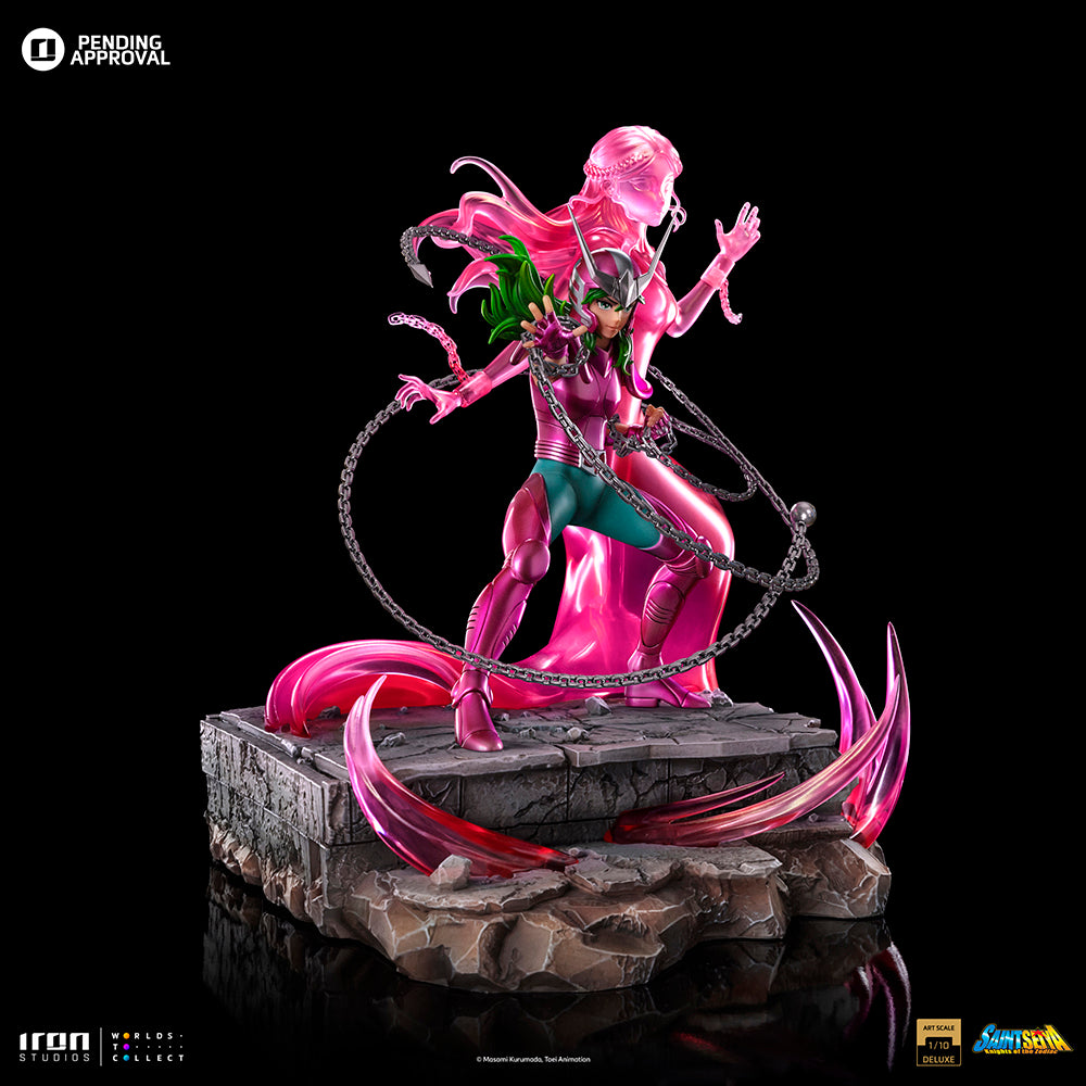 Estátua Andromeda Shun Deluxe - Saint Seiya - Art Scale 1/10 - Iron Studios