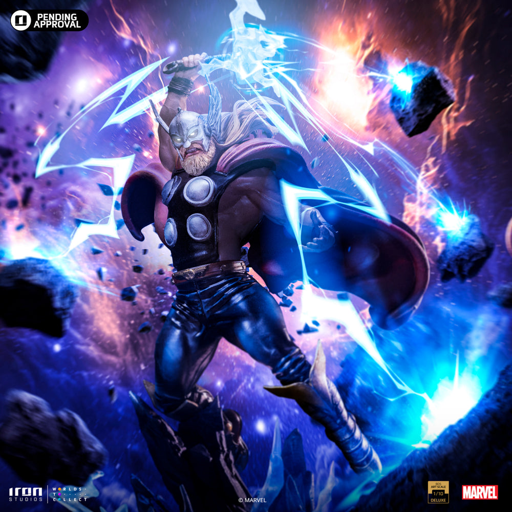 Estátua Thor Avengers Deluxe - Infinity Gauntlet Diorama - BDS Art Scale 1/10 - Iron Studios