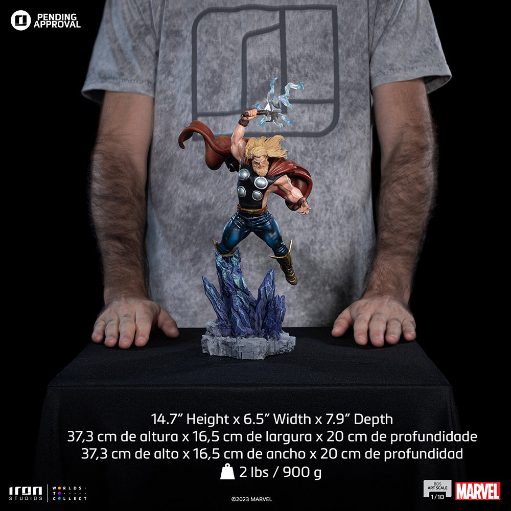 Estátua Thor Avengers - Infinit Gauntlet Diorama - BDS Art Scale 1/10 - Iron Studios