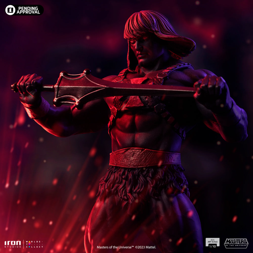 Estátua Anti-Eternia He-Man - Masters of the Universe - Art Scale 1/10 - Iron Studios