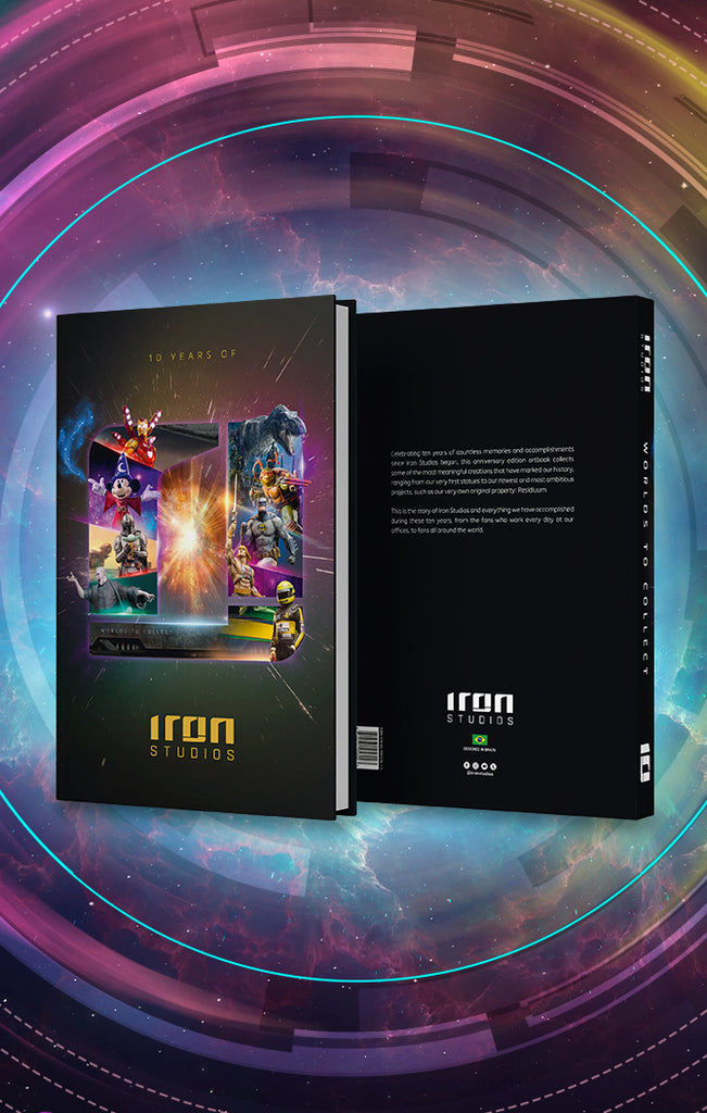 Iron Studios - 10th Anniversary Artbook - Livro Comemorativo
