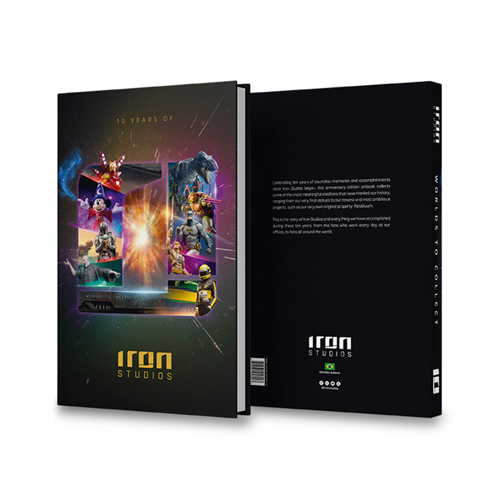 Iron Studios - 10th Anniversary Artbook - Livro Comemorativo