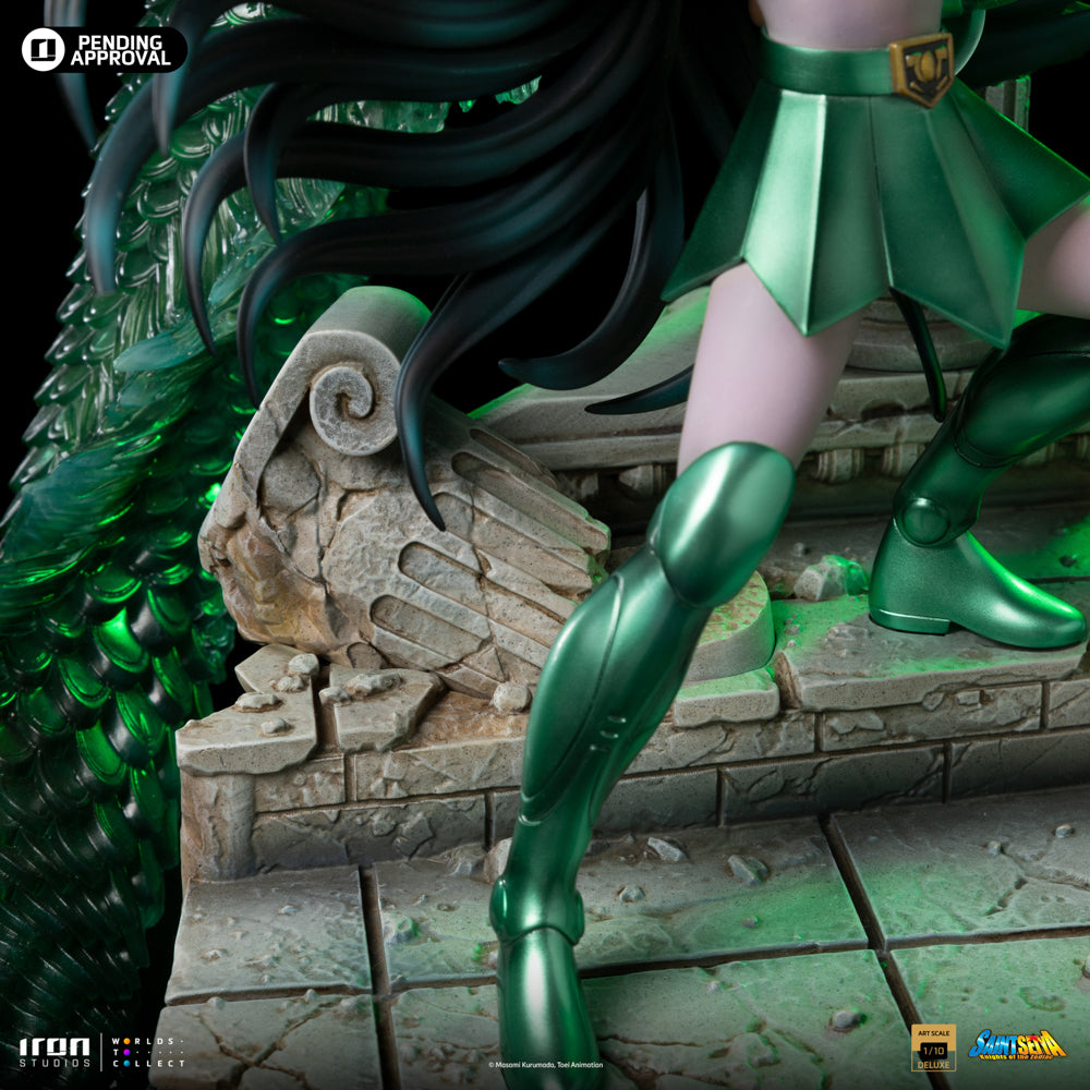 Estátua Dragon Shiryu Deluxe - Saint Seiya - Art Scale 1/10 - Iron Studios