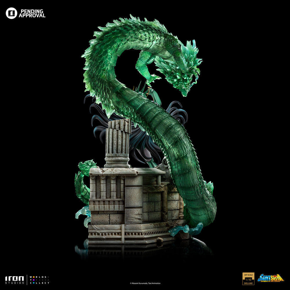 Estátua Dragon Shiryu Deluxe - Saint Seiya - Art Scale 1/10 - Iron