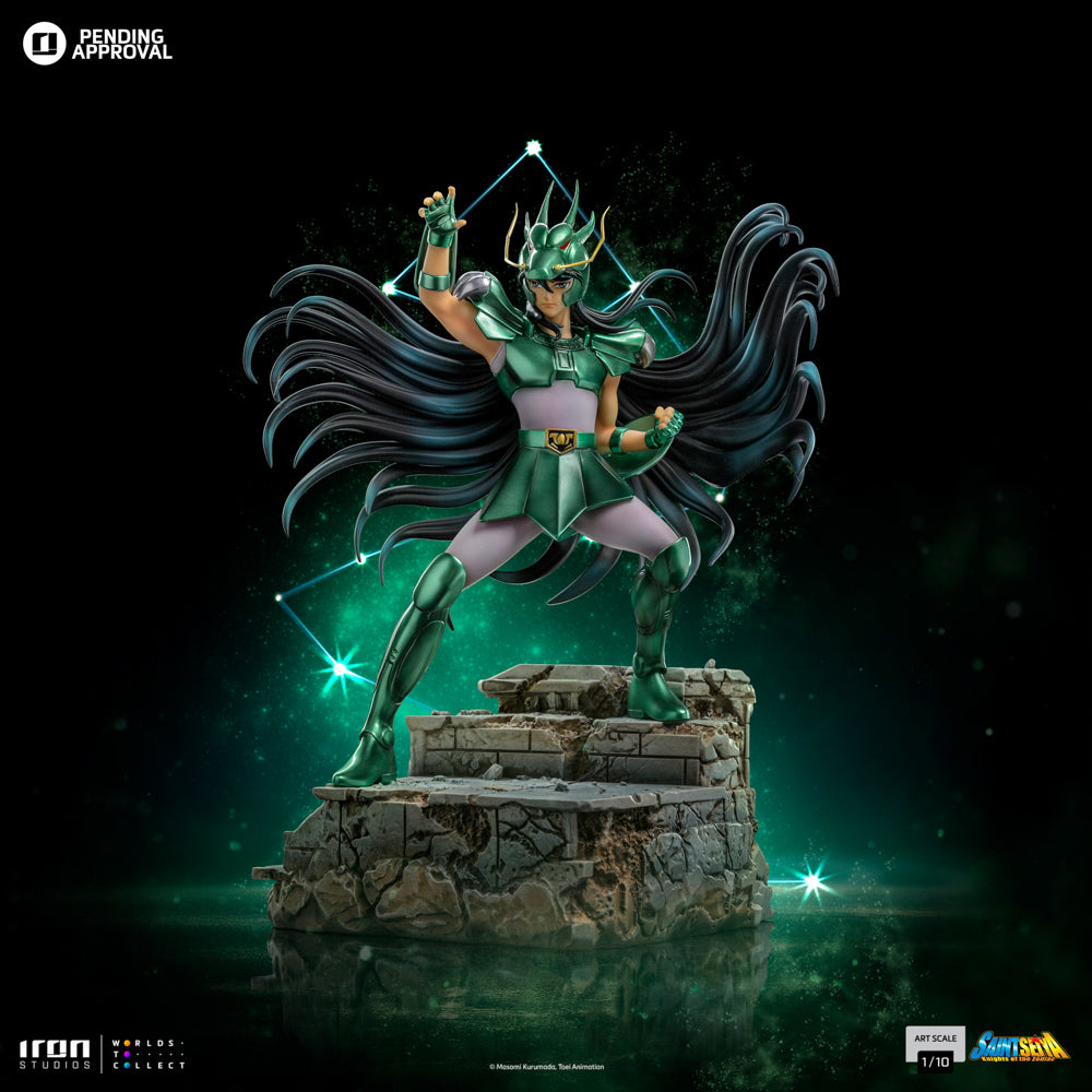 Estátua Dragon Shiryu - Saint Seiya - Art Scale 1/10 - Iron Studios