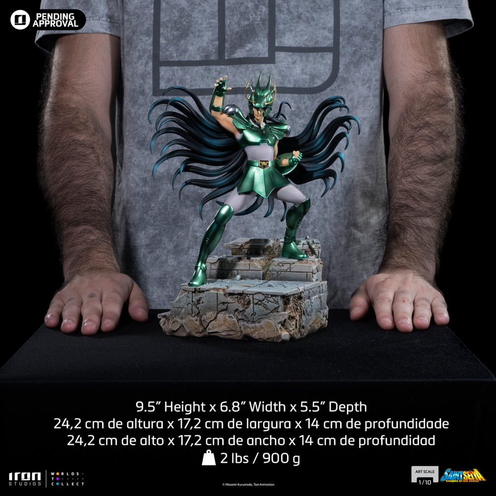 Estátua Dragon Shiryu - Saint Seiya - Art Scale 1/10 - Iron Studios