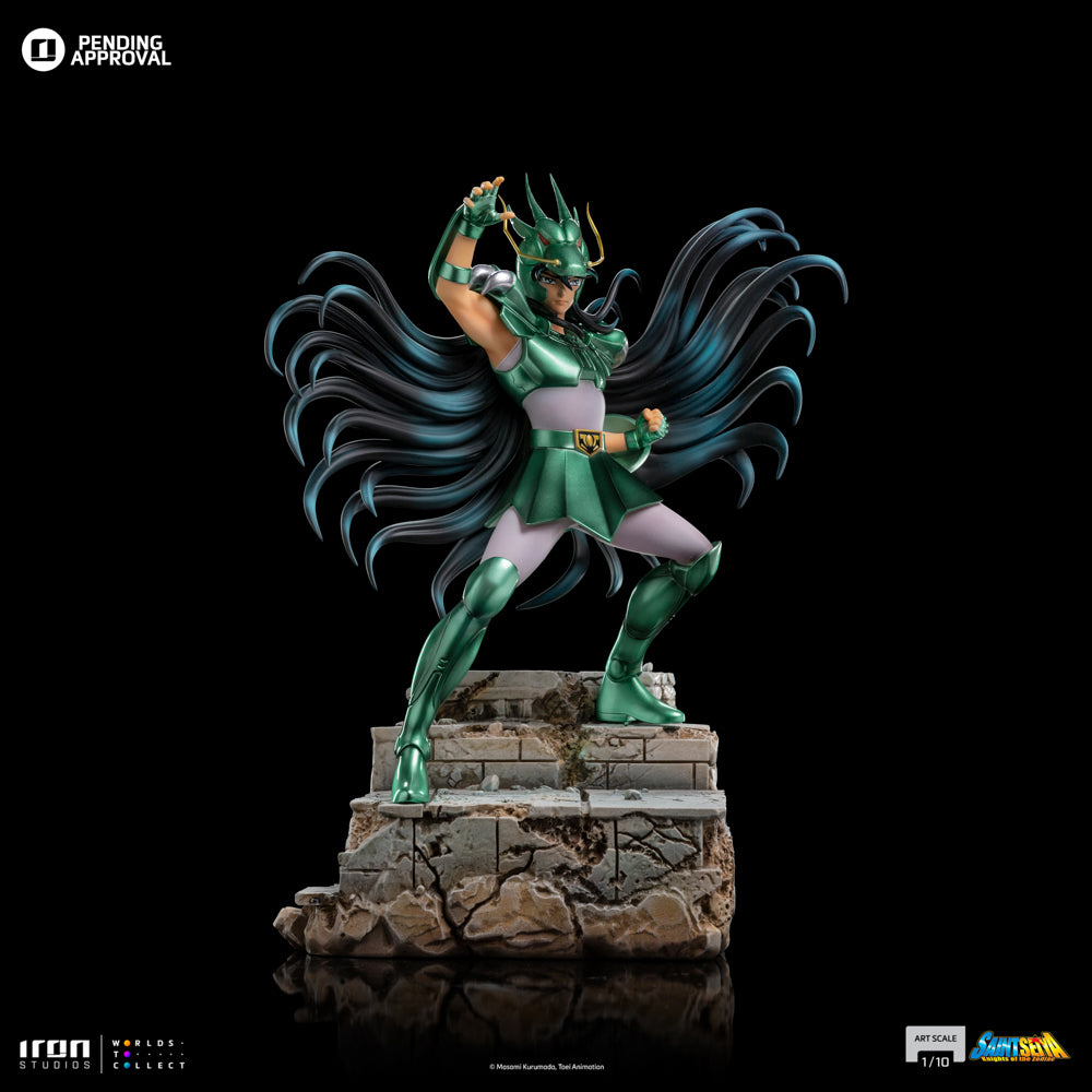 Estátua Dragon Shiryu - Saint Seiya - Art Scale 1/10 - Iron Studios