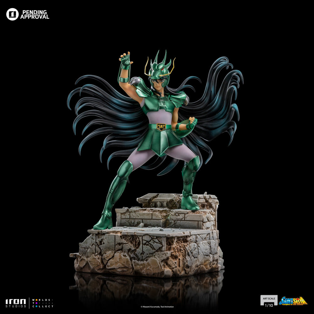Estátua Dragon Shiryu - Saint Seiya - Art Scale 1/10 - Iron Studios
