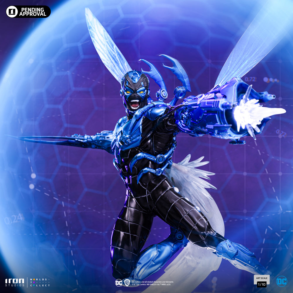 Estátua Blue Beetle - DC Comics Series 8 - Art Scale 1/10 - Iron Studios