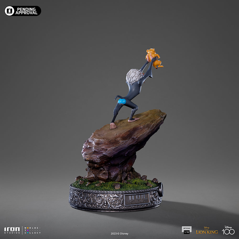 Estátua Lion King 100 Years Ver - Disney 100TH - Lion King - Art Scale 1/10 - Iron Studios