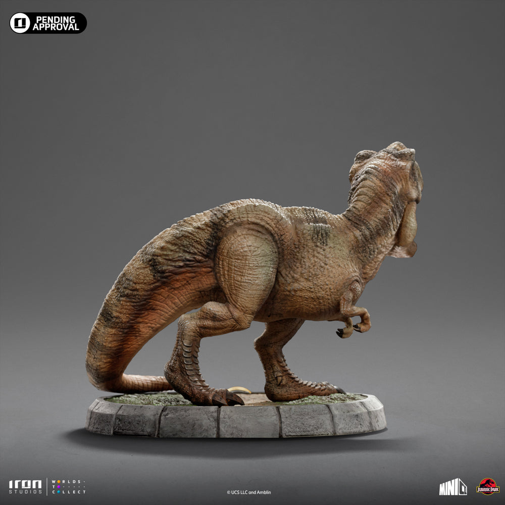 Estátua T-Rex 30TH Anniversary  - Jurassic Park - MiniCo - Iron Studios