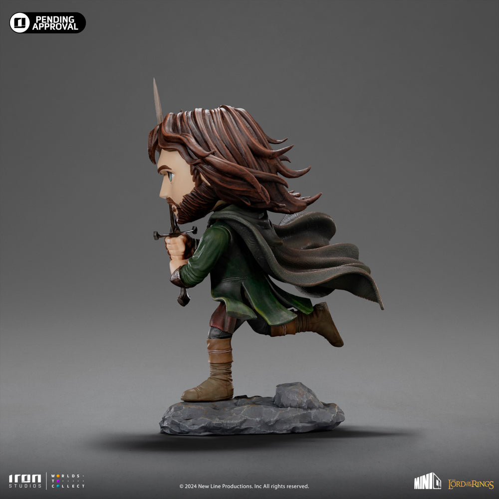 Estátua Aragorn - O Senhor dos Anéis - Minico - Iron Studios