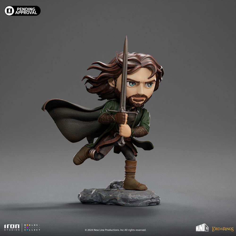 Estátua Aragorn - O Senhor dos Anéis - Minico - Iron Studios