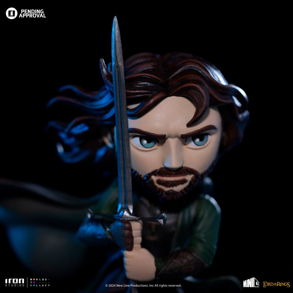 Estátua Aragorn - O Senhor dos Anéis - Minico - Iron Studios