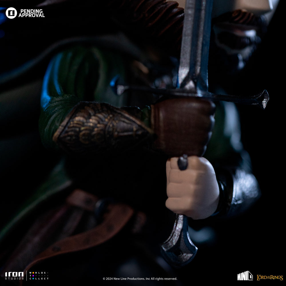Estátua Aragorn - O Senhor dos Anéis - Minico - Iron Studios