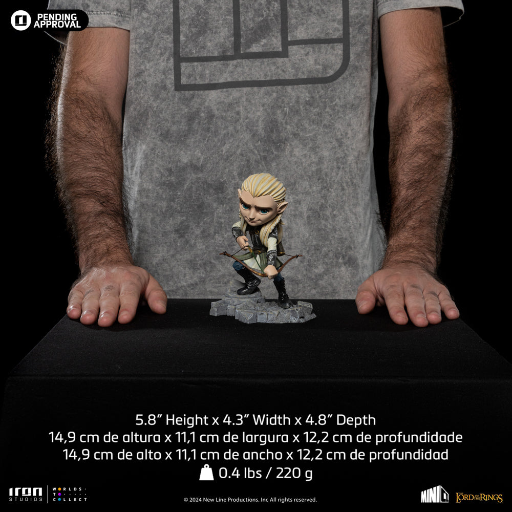 Estátua Legolas - O Senhor dos Anéis - Minico - Iron Studios