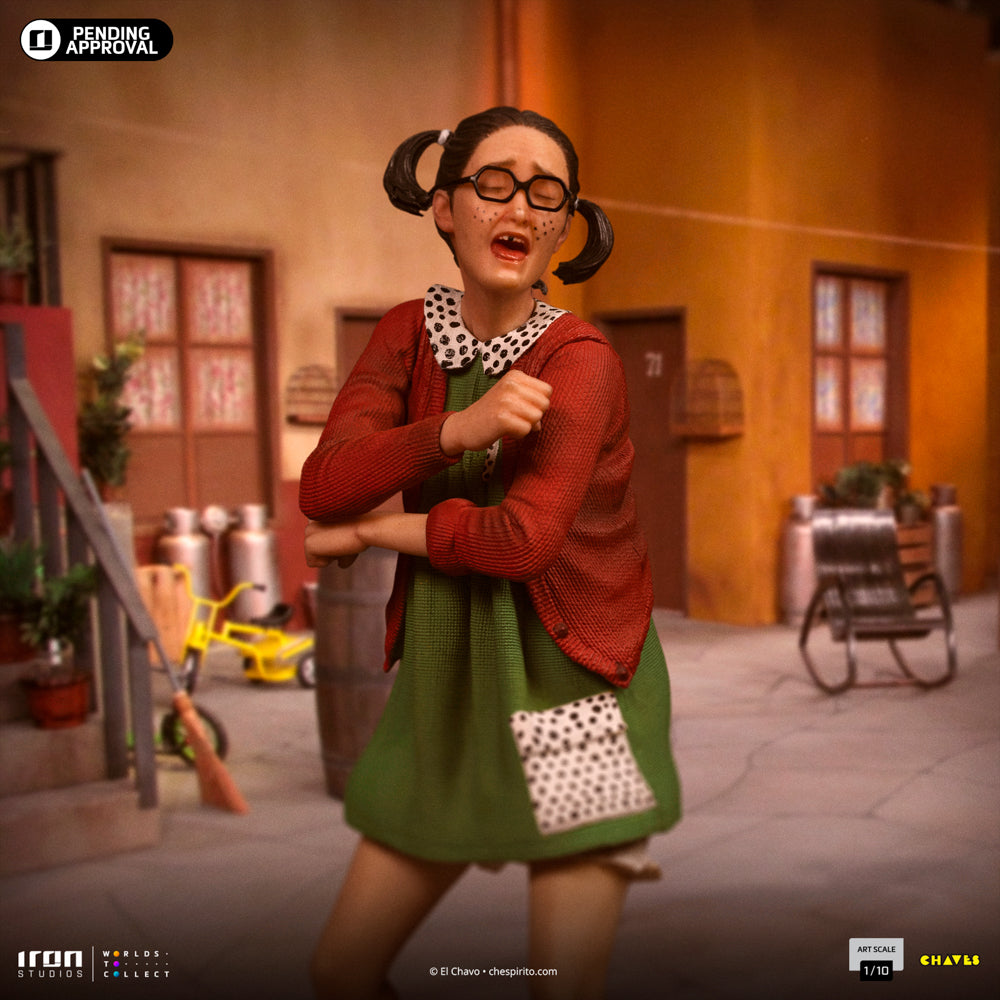 Estátua Chiquinha - Turma do Chaves - Art Scale 1/10 - Iron Studios