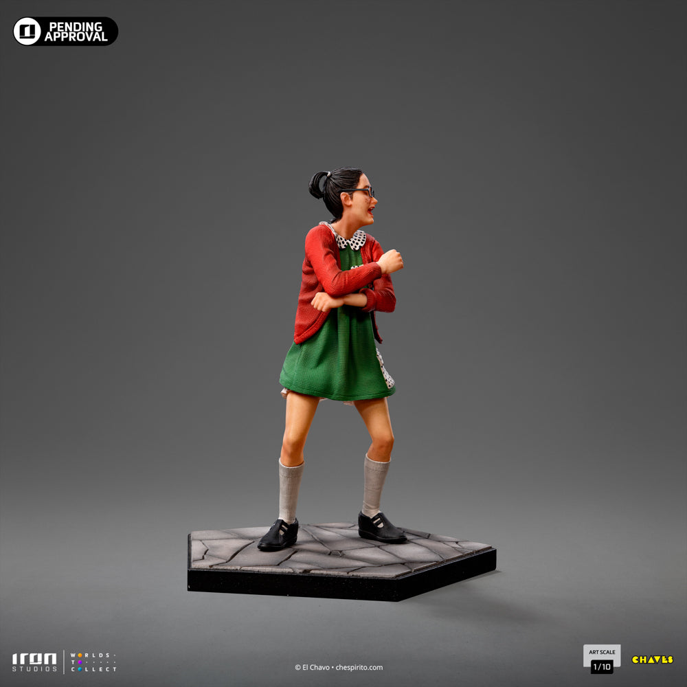 Estátua Chiquinha - Turma do Chaves - Art Scale 1/10 - Iron Studios